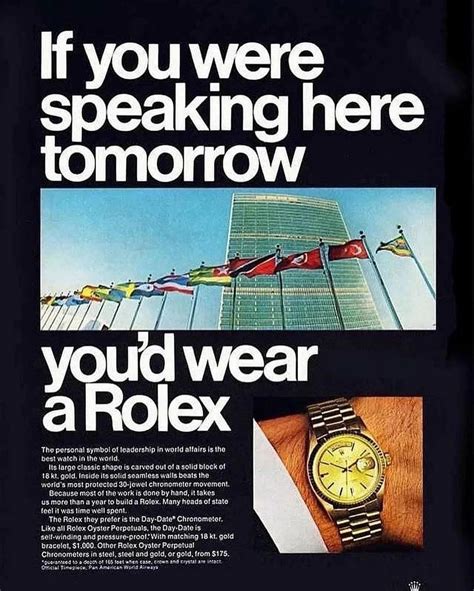 tv proprotional message rolex|Rolex watch advertising.